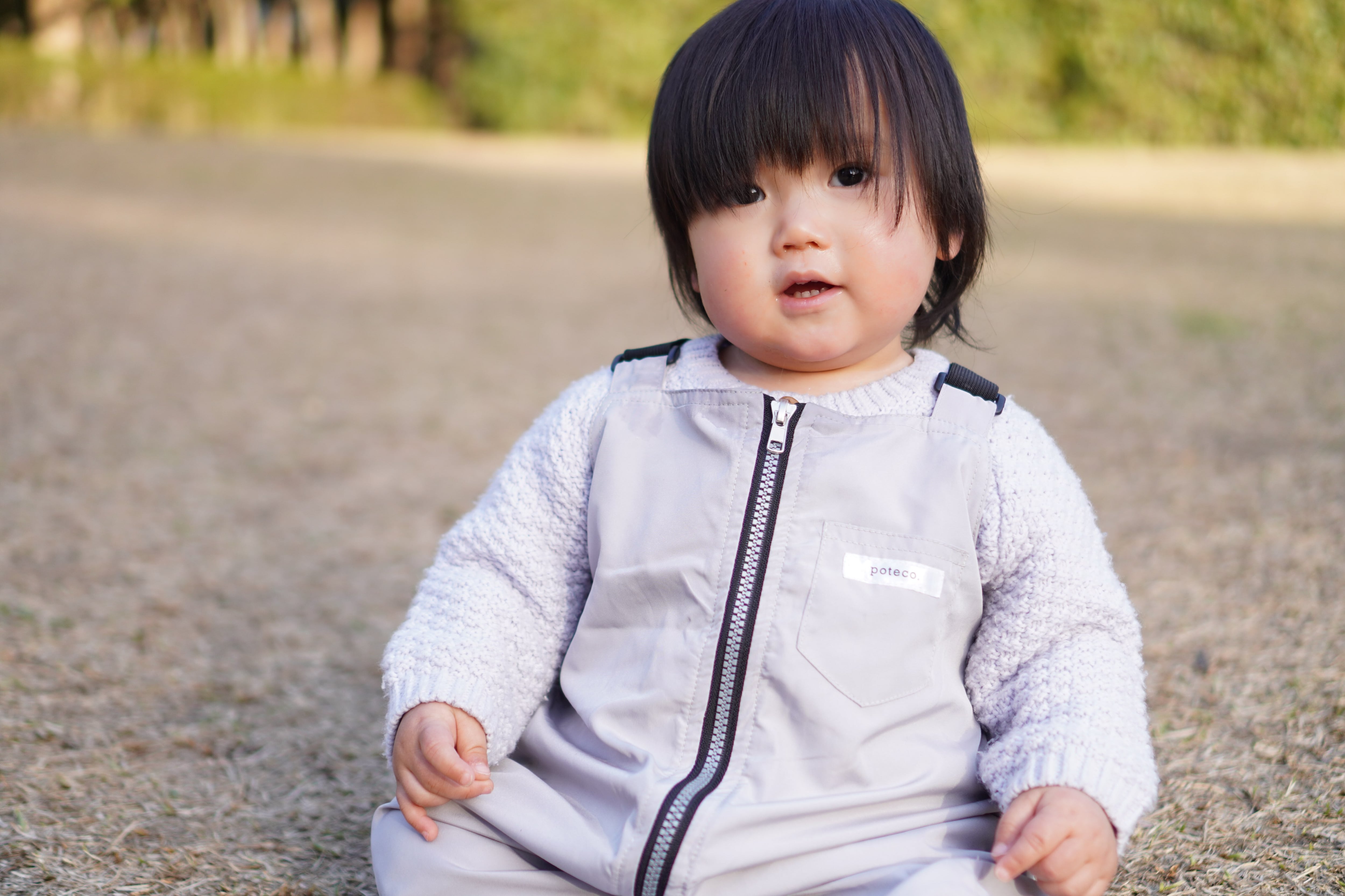 PLAYWEAR Overall ＆Purse (Color: Silver Ash) | poteco.
