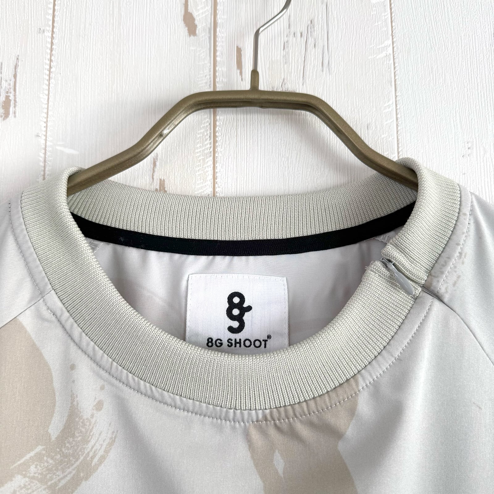 CALLIGRAPHY PATTERN S/S PISTE -IVORY- | 8G SHOOT WEBSTORE