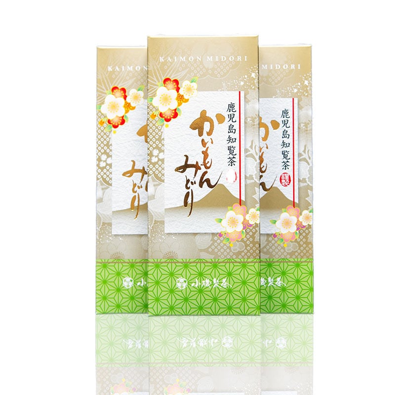 かいもんみどり特上3本セット 知覧の新芽茶葉使用 | 小磯製茶