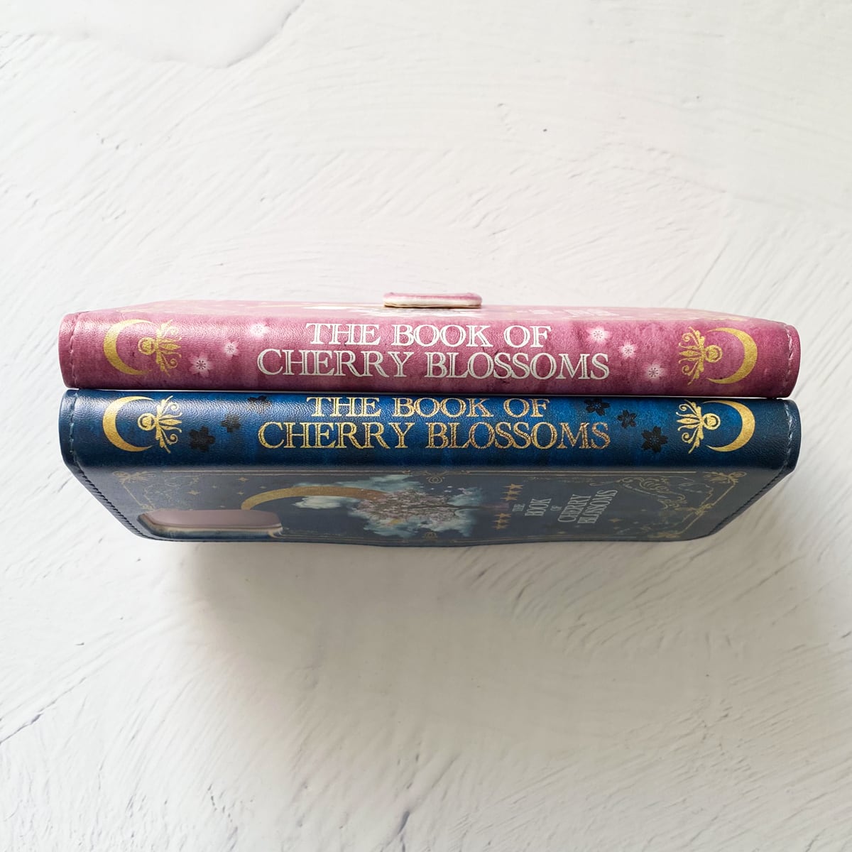 架空の洋書 夜桜の本 手帳型 iPhoneケース スマホケース 全機種対応