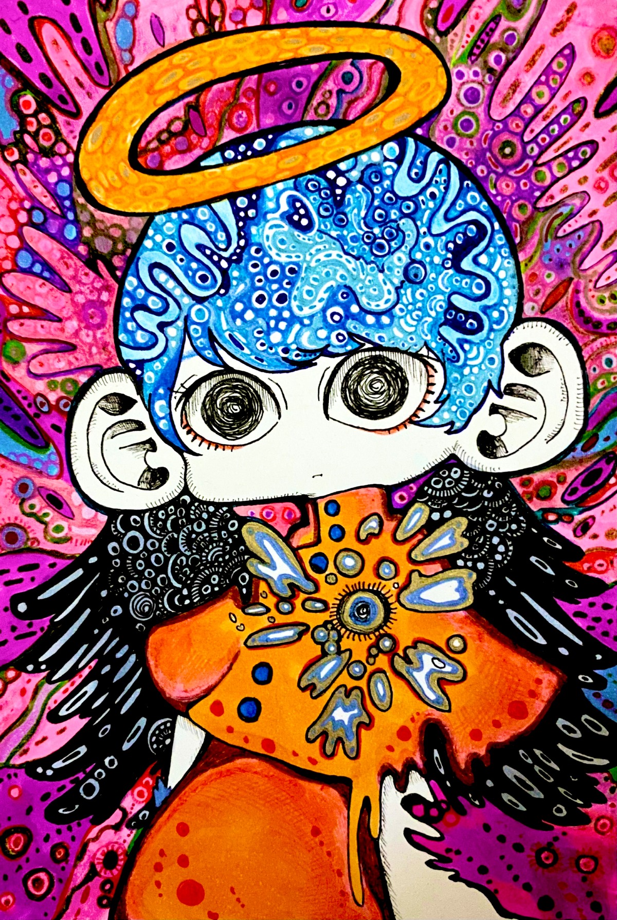 原画「天使になりたかった日」 | tunoikume777