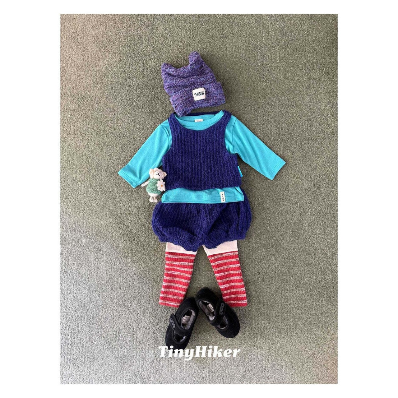 【取寄】Tiny Hiker パンプキンブルマー|冬服|韓国子供服