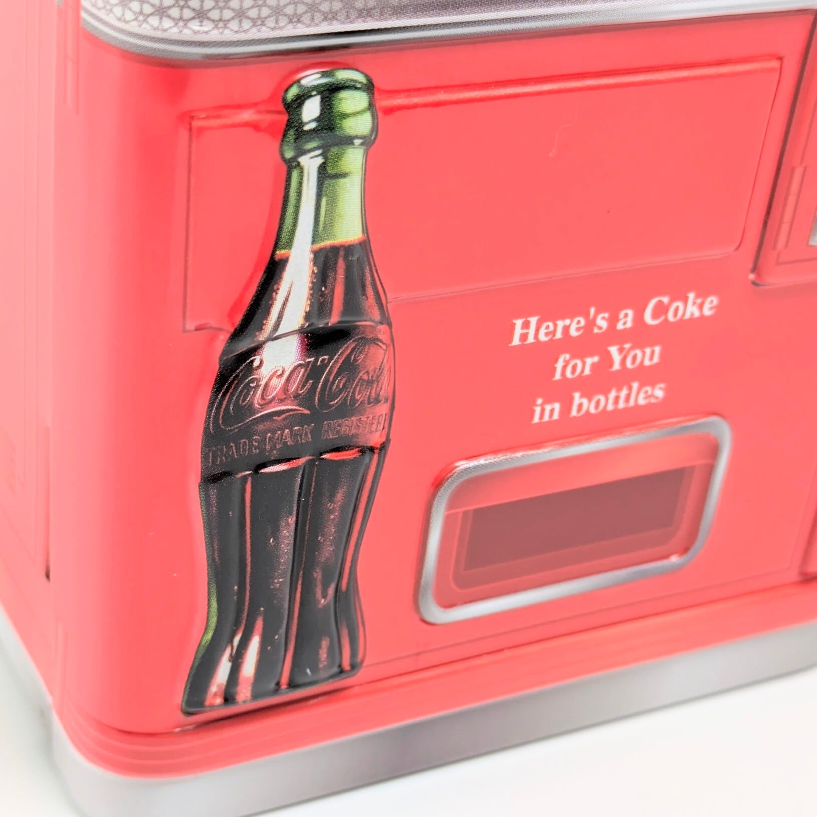 【 Coca-Cola ( コカ・コーラ ) / Coke 】 Vending machine Tin bank / 自動販売機型貯金箱 / コインバンク / 1950年代 1960年代【B】〚アメリカン雑貨 アメトイ〛