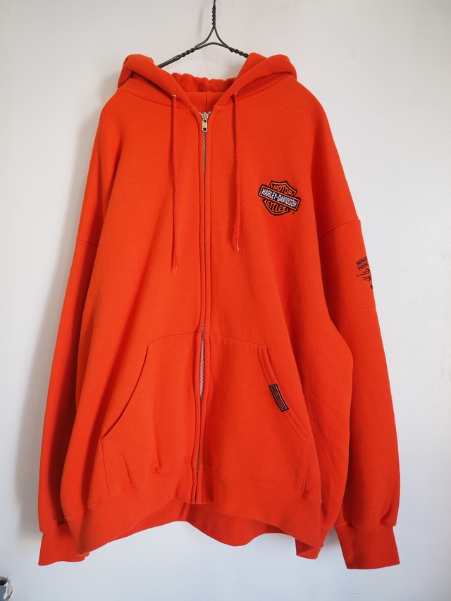 2000’s Harley-Davidson Zip-Up Hoodie／XL