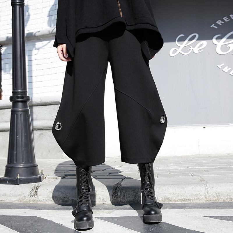 カジュアルパンツ リング オータムウィンターハイウェストウェストルーズ 大きめサイズ スプリング 春物 秋物 冬物 指輪 ラブタオタオダレンハウス4079785254