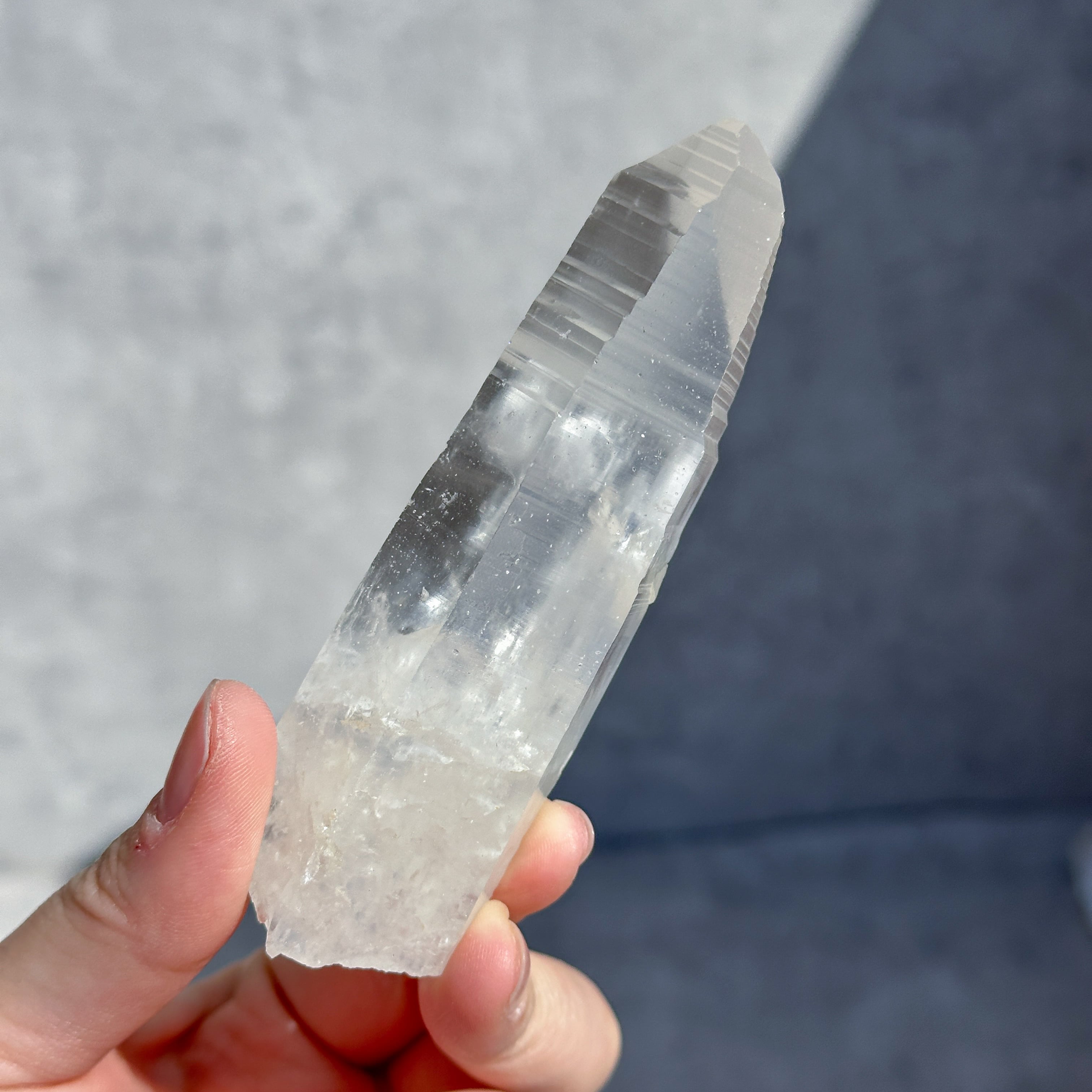 貫入◎ブラジル産レムリアンシードクォーツ(セミポリッシュ) ポイント23◇ Lemurianseed Quartz ◇天然石・鉱物・パワーストーン