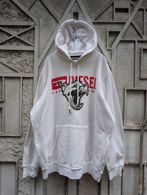 "DIESEL" print hoodie