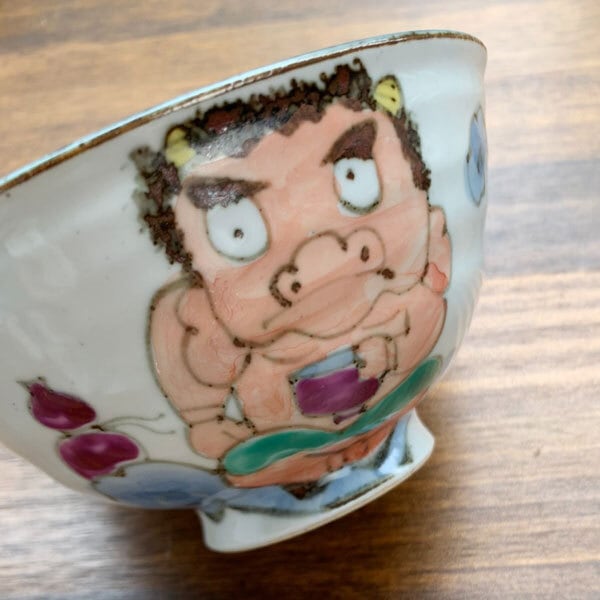 波佐見焼 お茶碗（大） おに | MARUFUKU utsuwanohana