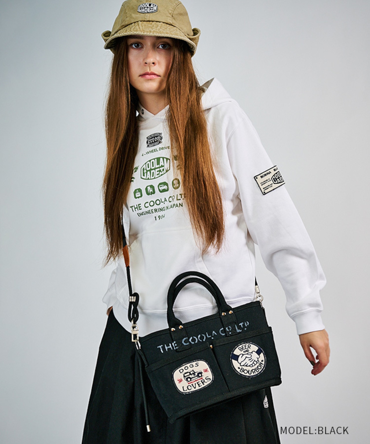 【直営限定ITEM】-TYPE C- パッチコンパクト3wayバッグ (BLACK) CQ-49501H