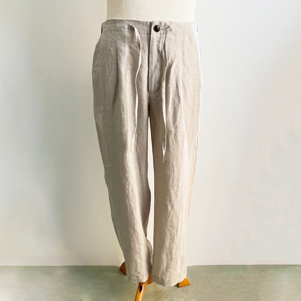 COMM.ARCH. コム・アーチ　 LINEN EASY PTROUSERS mens リネンイージーパンツ | Escargot Circus　  powered by BASE