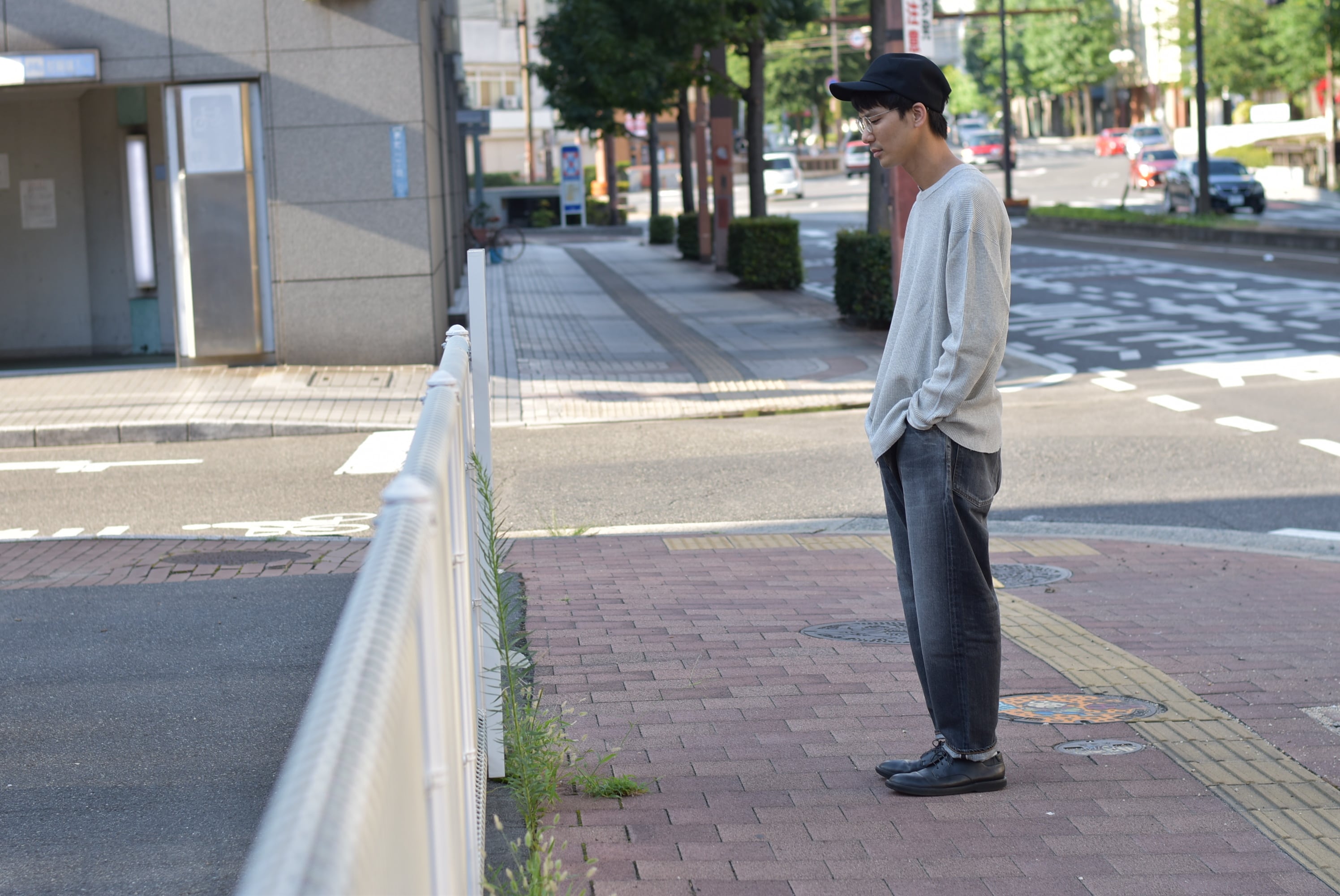 ORDINARY FITS】 LOOSE ANKLE DENIM used | theater(シアター)