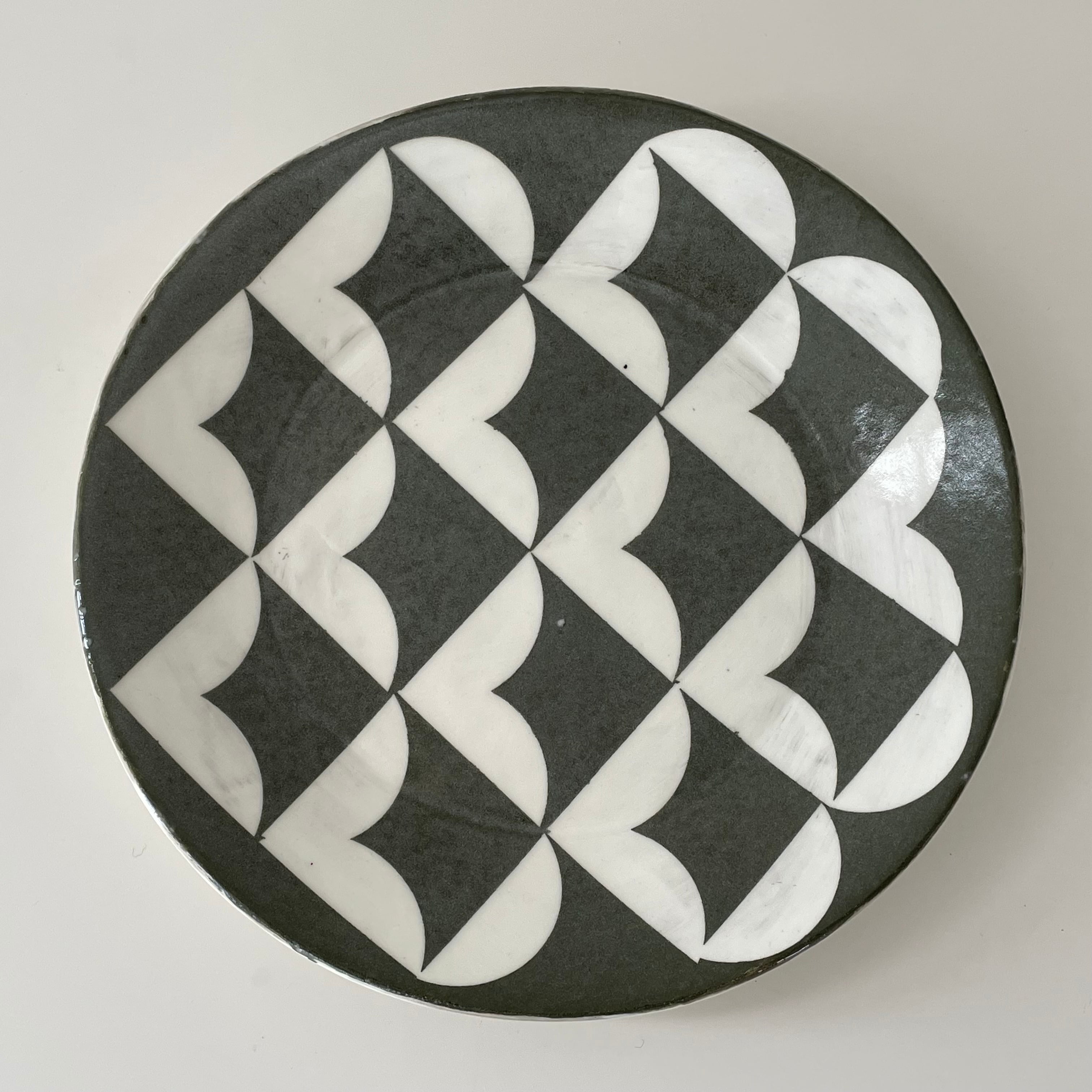 武田武人 作 平皿（うぐいす色） | AAOアートセレクション