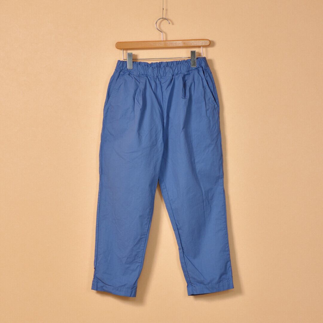 prit プリット ワンタックテーパードパンツ・ダスティーブルー