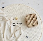 直送★予約商品★イブルマットラグ《月と星・円形110cm》