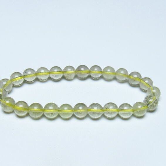 リビアングラス ブレスレット 8mm 一点物 199-830