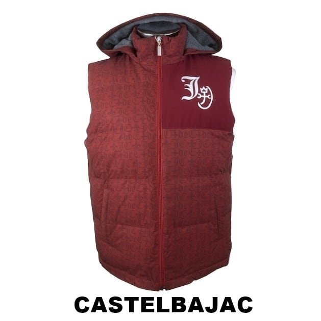 カステルバジャック(CASTELBAJAC) Vネックニットベスト 23083-108-2