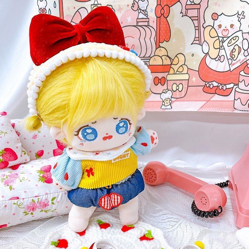20cm 綿花ぬいぐるみ服 無属性 可愛いプリンセスドレス 女の子
