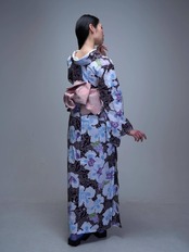 【2026新作】RumiRock 反物 ゆかた「悪の花」　[A1821]