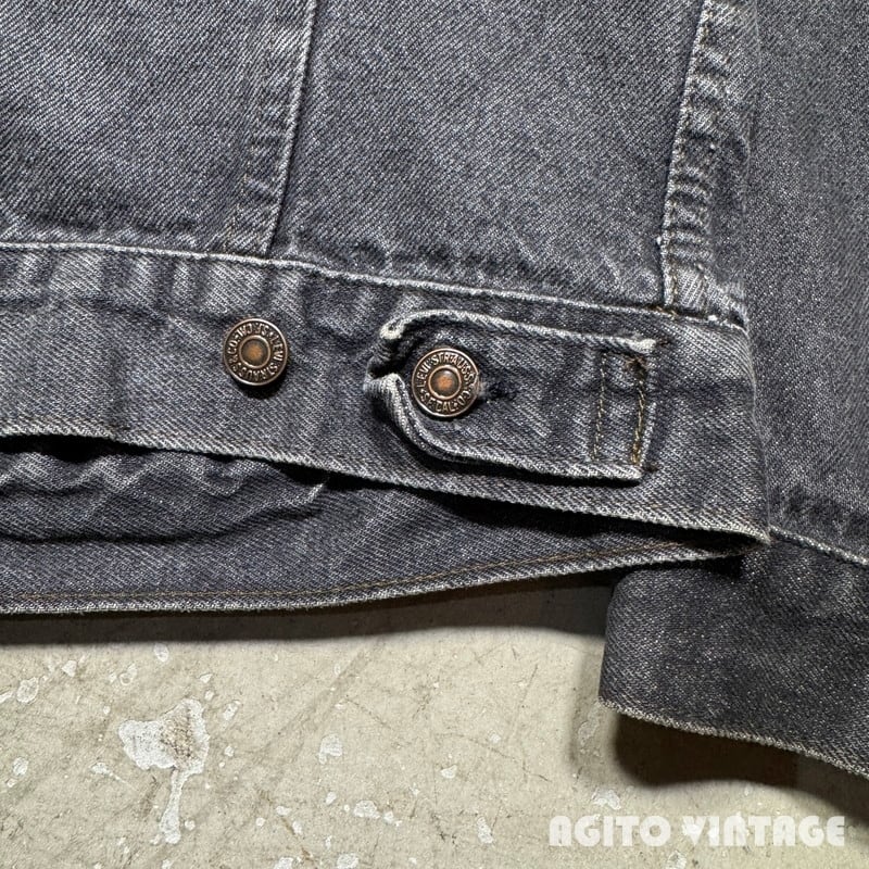 80's ~ Levi's 70506-0259 リーバイス ブラックデニムジャケット