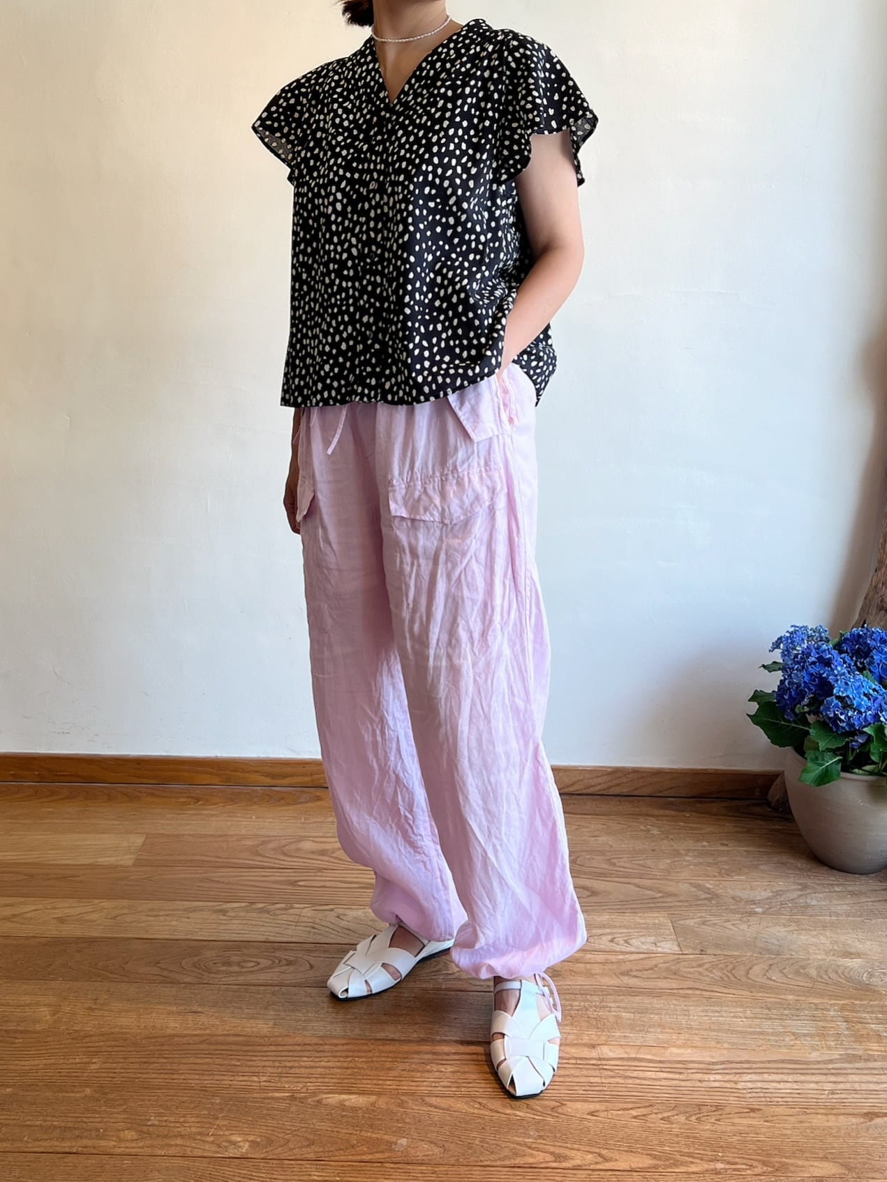 TICCA リネンカーゴパンツ TICCA / リネンカーゴパンツ | anouk