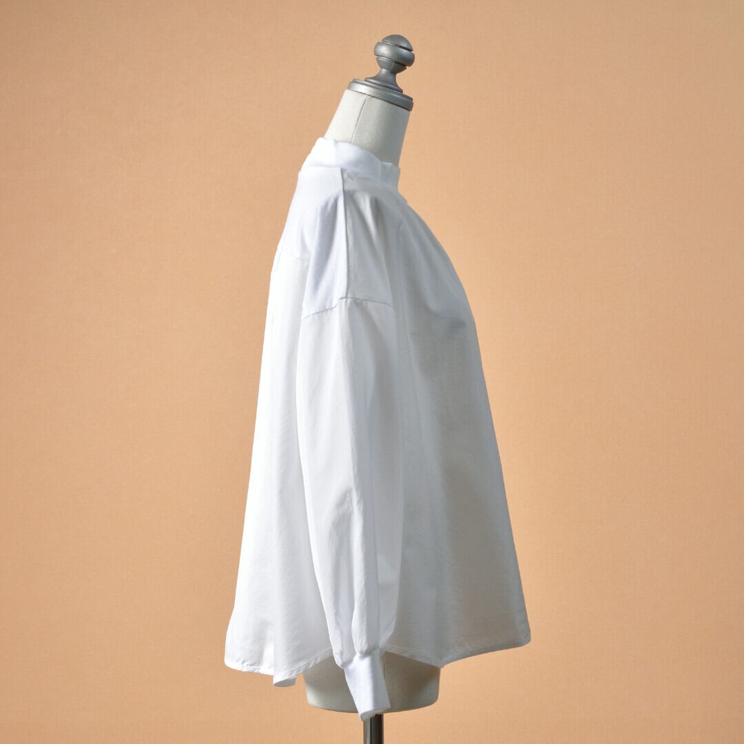 Fabrique en planete terre ファブリケアンプラネテール コンビネーションモックネック・ホワイト【送料無料】