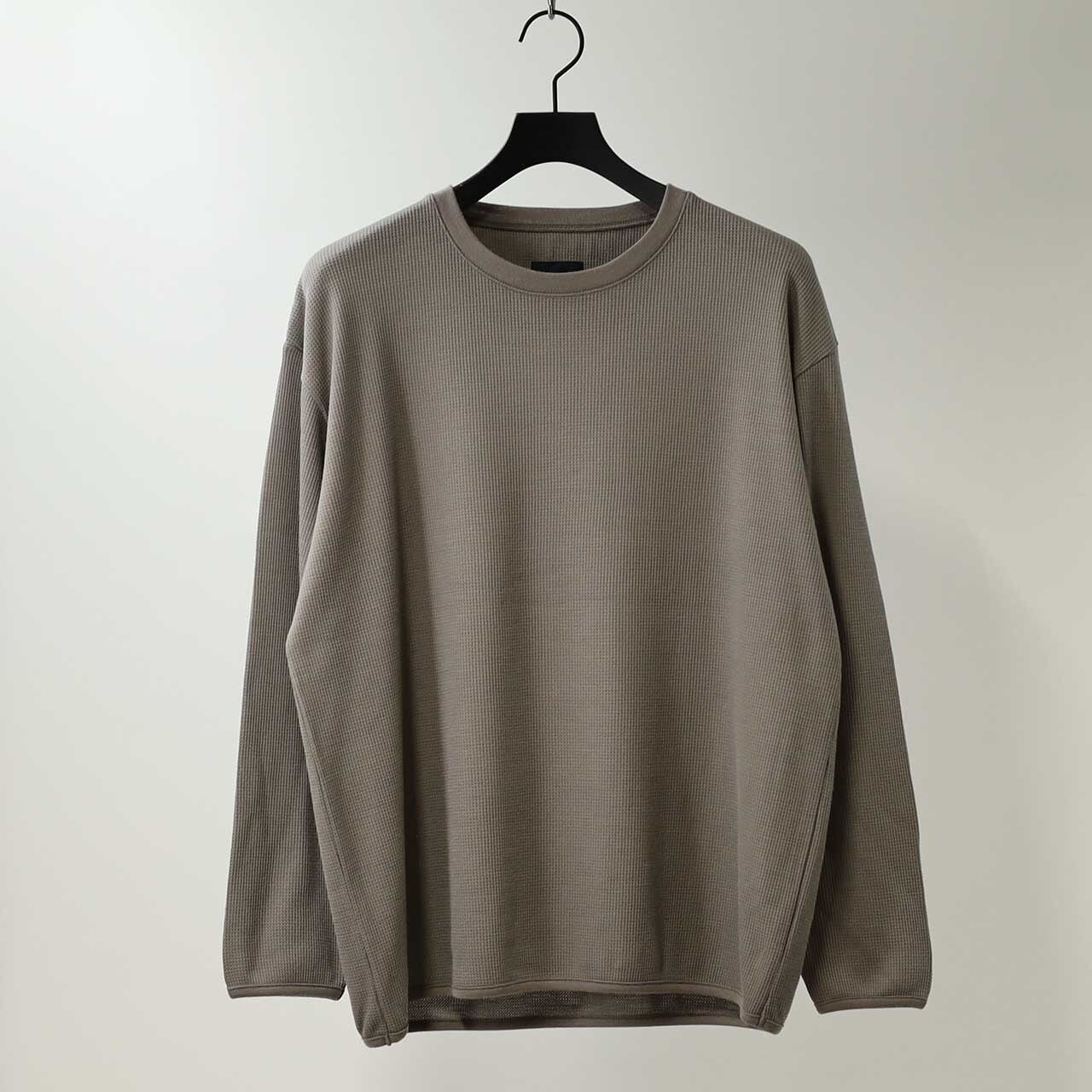 CURLY&Co./WOOL WAFFLE JERSEY TEE