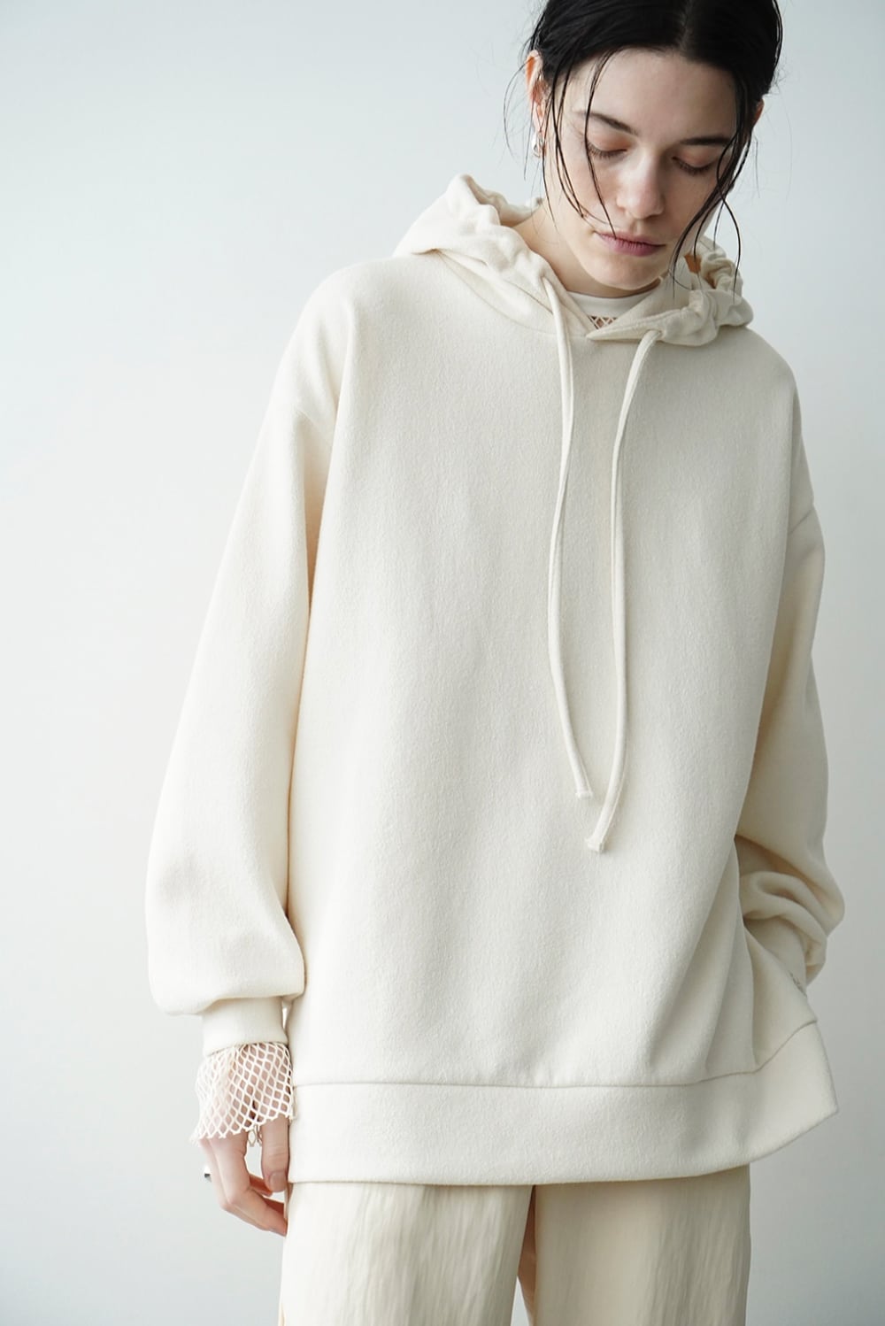 23SS】CLANE クラネ / SIDE ZIP WIDE HOODIE | TRENTオンライン