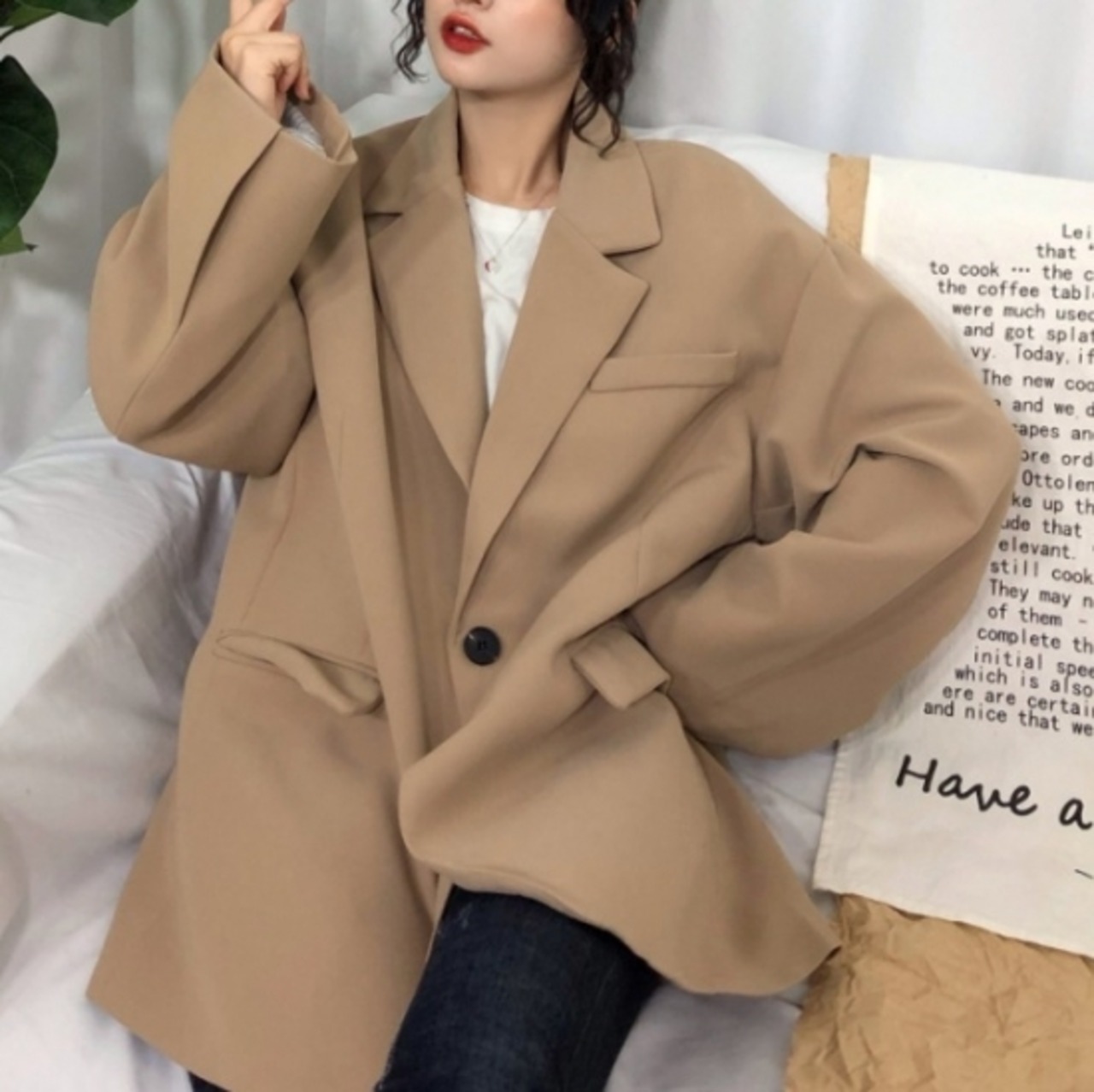 アウター レディース ジャケット テーラードジャケット 秋冬 大きい 