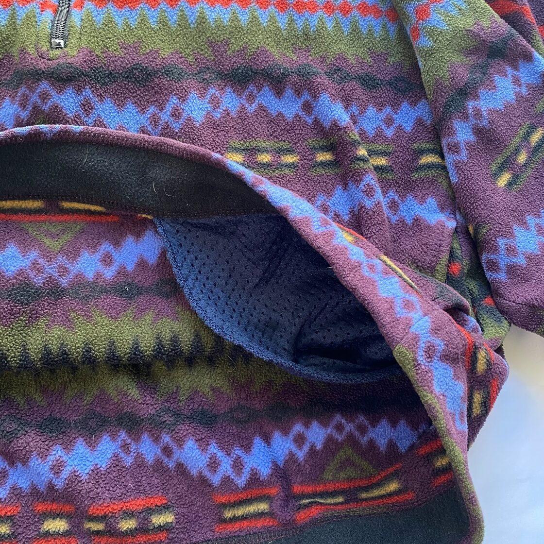 94年製 patagonia パタゴニア サカジャウィア柄 プルオーバー シンチラ 