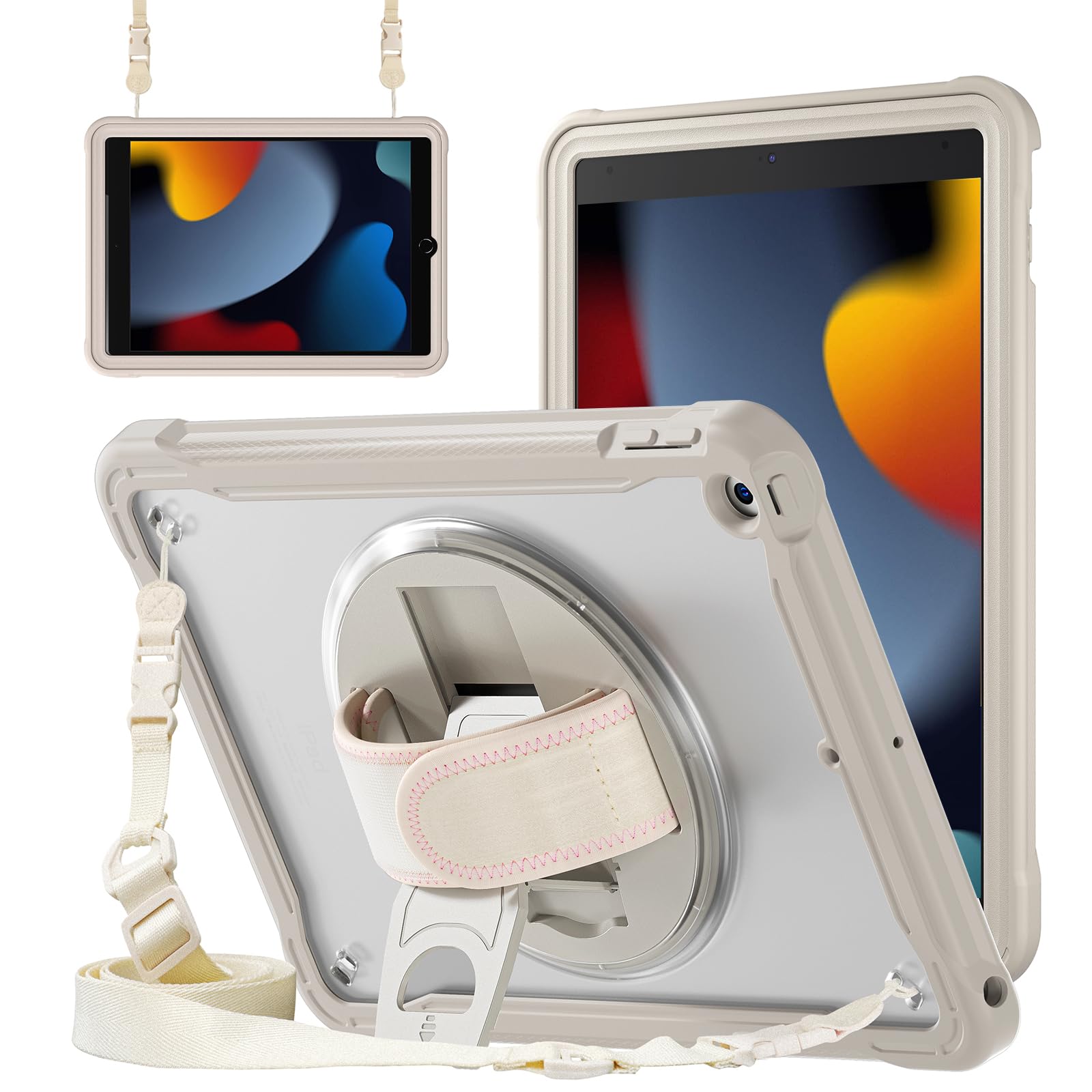 ZenRich iPad 10.2 第7/8/9世代 専用 耐衝撃ケース 10.2インチ 2019/2020/2021
