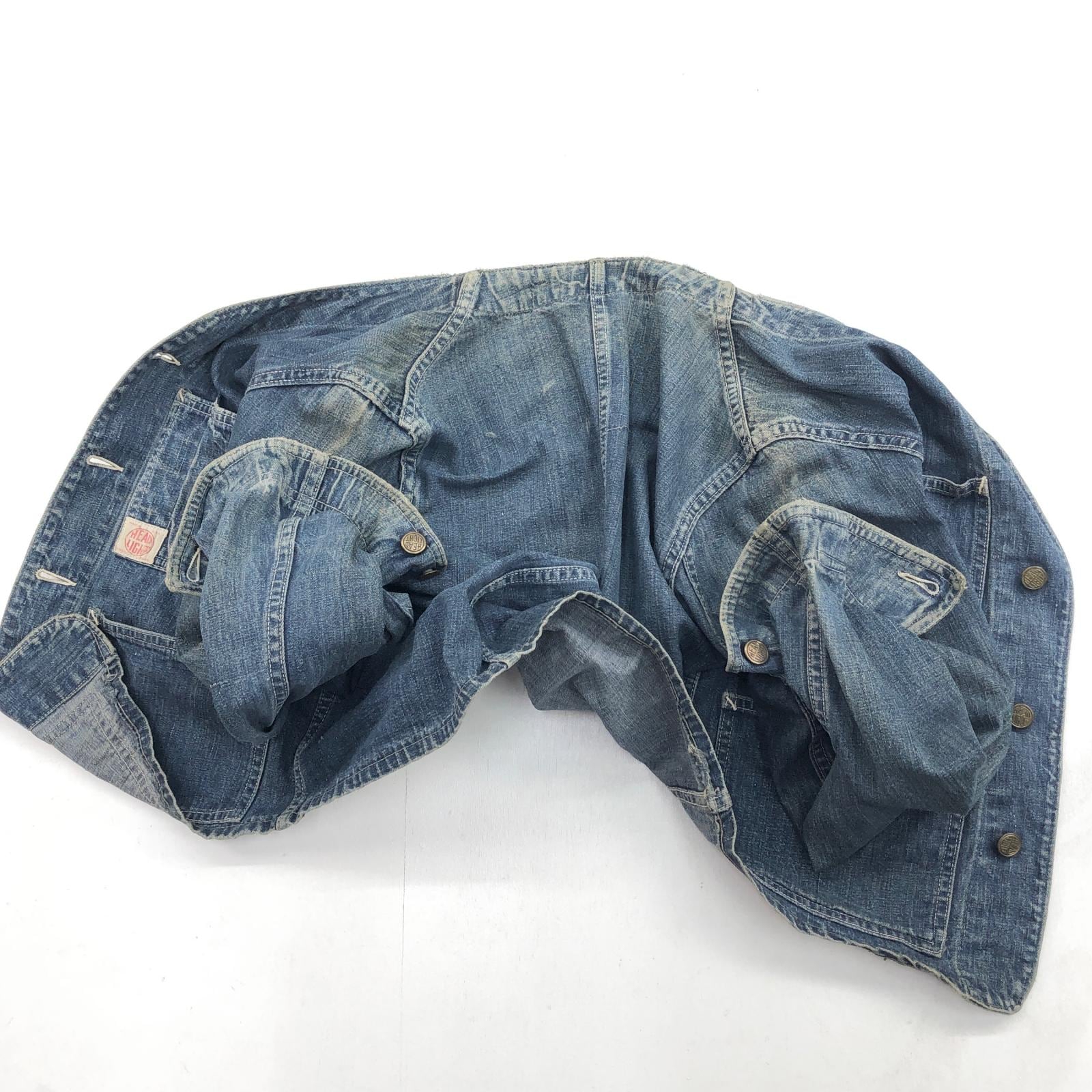 HEAD LIGHT ヘッドライト 40- 50年代 ENGINEER JACKET デニム