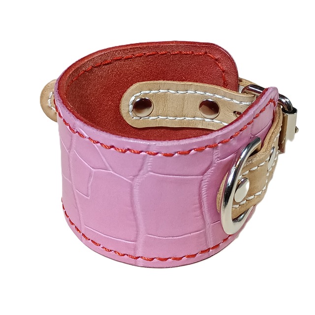 "クロコダイル" 　Sakura Pink（S 25㎝）