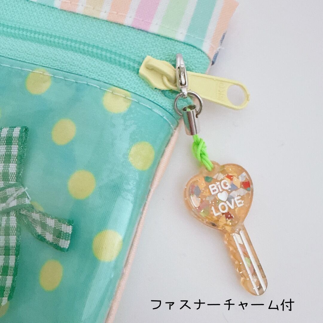 147）シャカシャカ移動ポケット クリームソーダ ゆめかわ ミント