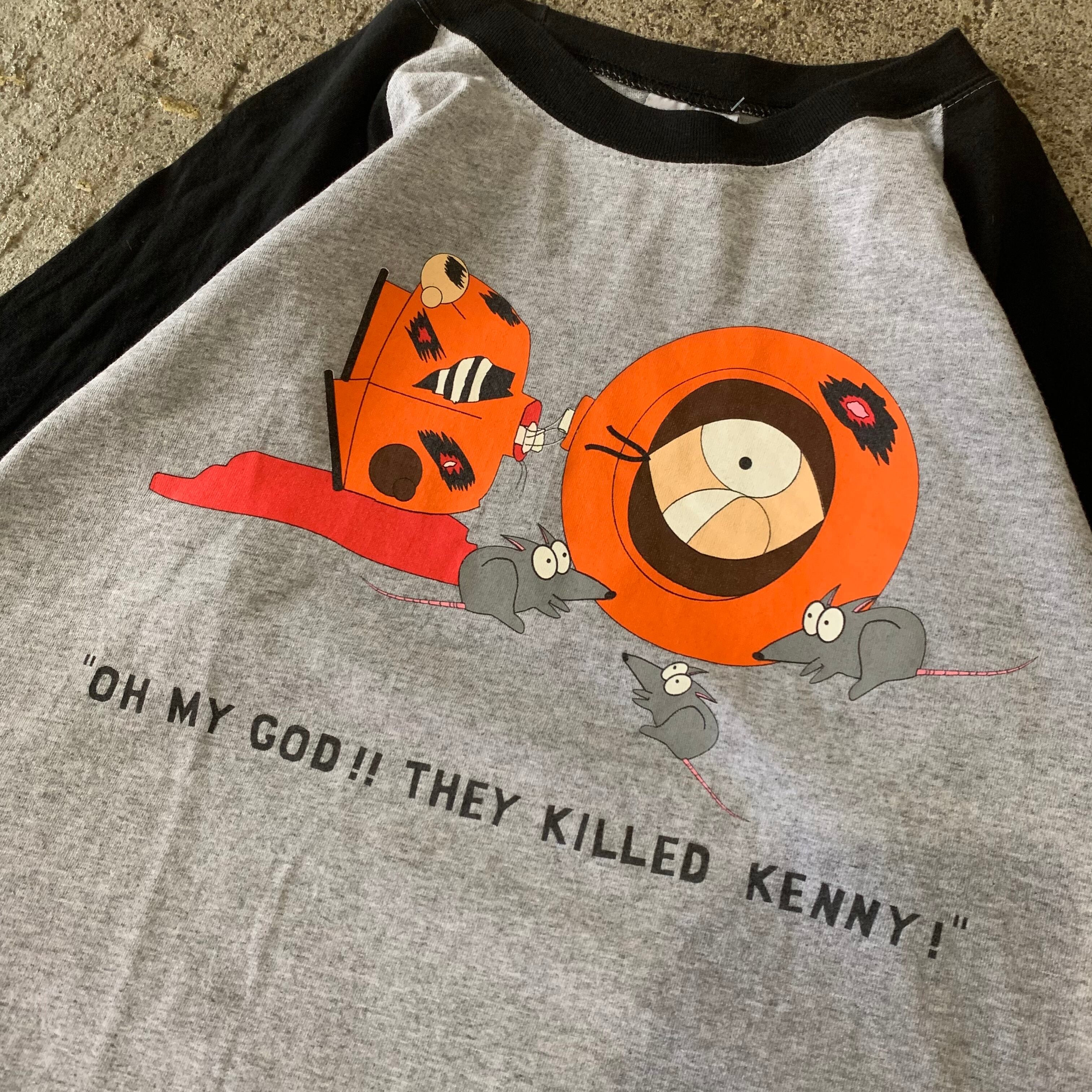 90s South Park raglan sleeve T-shirt | What'z up