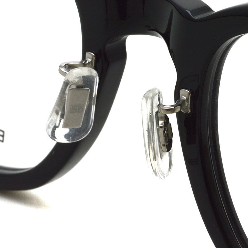 E5 eyevan イーファイブアイヴァン p11 ボストンウェリントン 眼鏡 クリアレンズ ブラック E5 eyevan | 【E5 eyevan】 p11 BK/ST（Black/Shirring Titanium