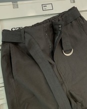 Wide full length straight pants L0126