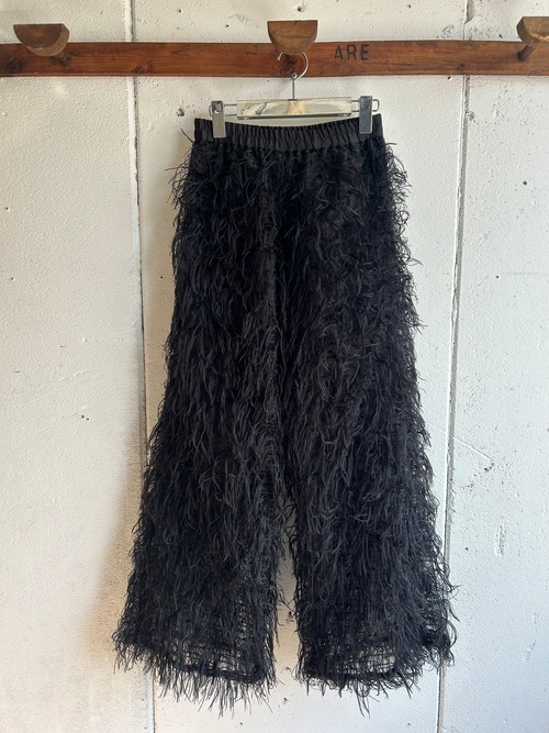 POI  feather wide pants