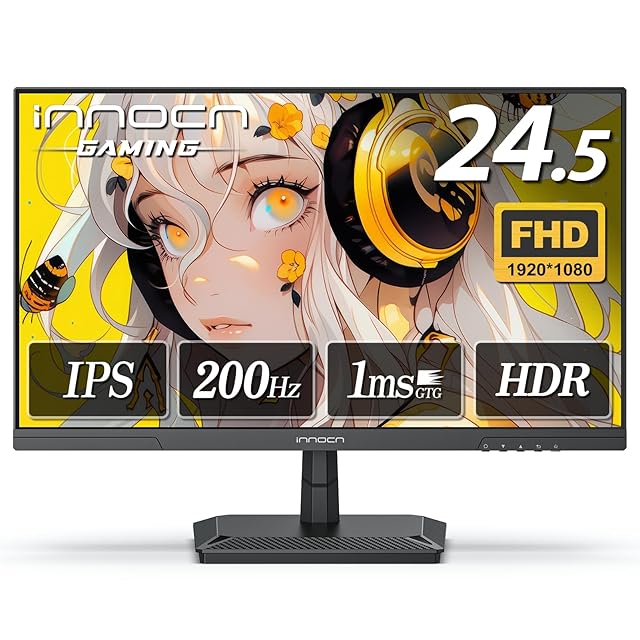 LG ゲーミングモニター UltraGear 24GS60F-B 23.8インチ/PCゲーム
