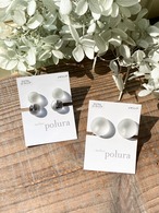 atelier.polura　すりガラスイヤリング