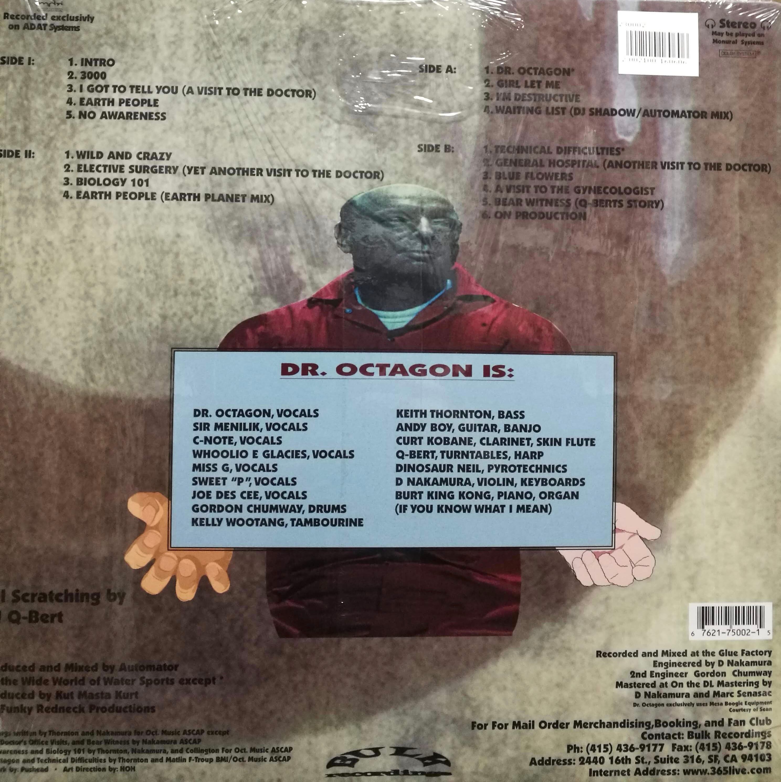2LP】Dr. Octagon / Dr. Octagonecologyst | COMPACT DISCO ASIA
