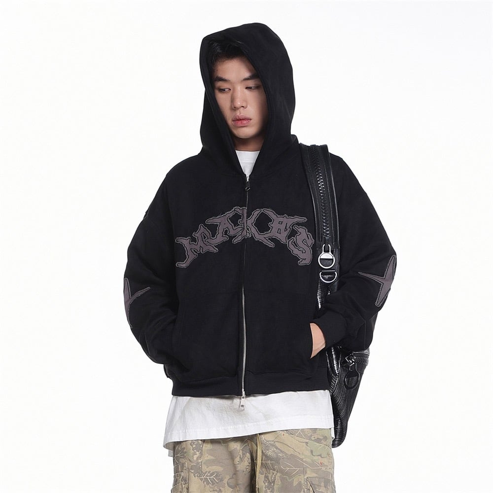 陰*嚢様 【希少】MHI by maharishi ダブルジップパーカー　ジップ ショート丈 ダブルファスナージップ パーカー SXD006 | S ＆ D