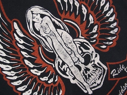 80's HARLEY DAVIDSON SKULL & NUDE ハーレー スカル & ヌード 80's HARLEY DAVIDSON SKULL & NUDE ハーレー スカル & ヌード