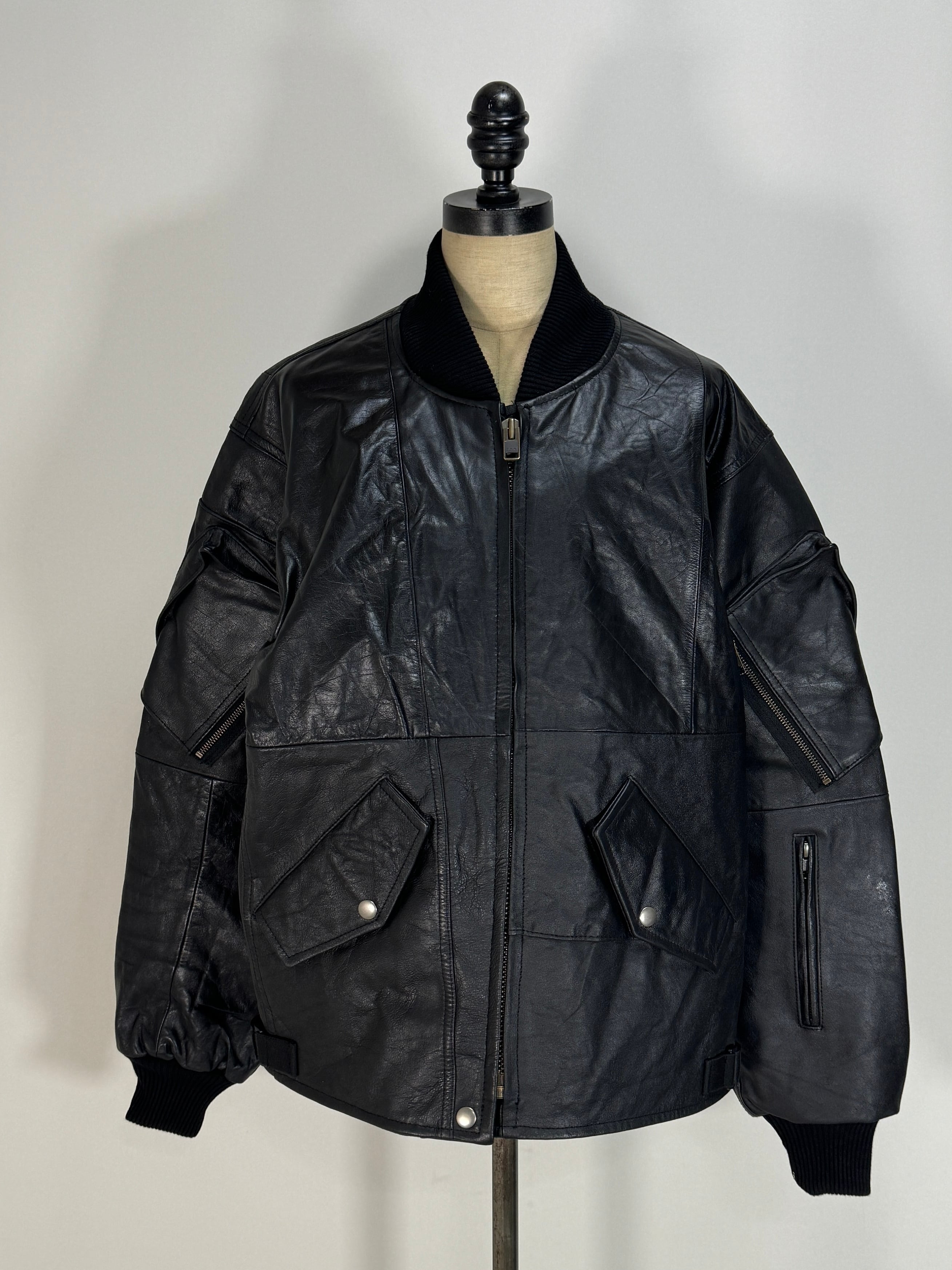 Haider Ackermann オーバーサイズ レザージャケット アーカイブ