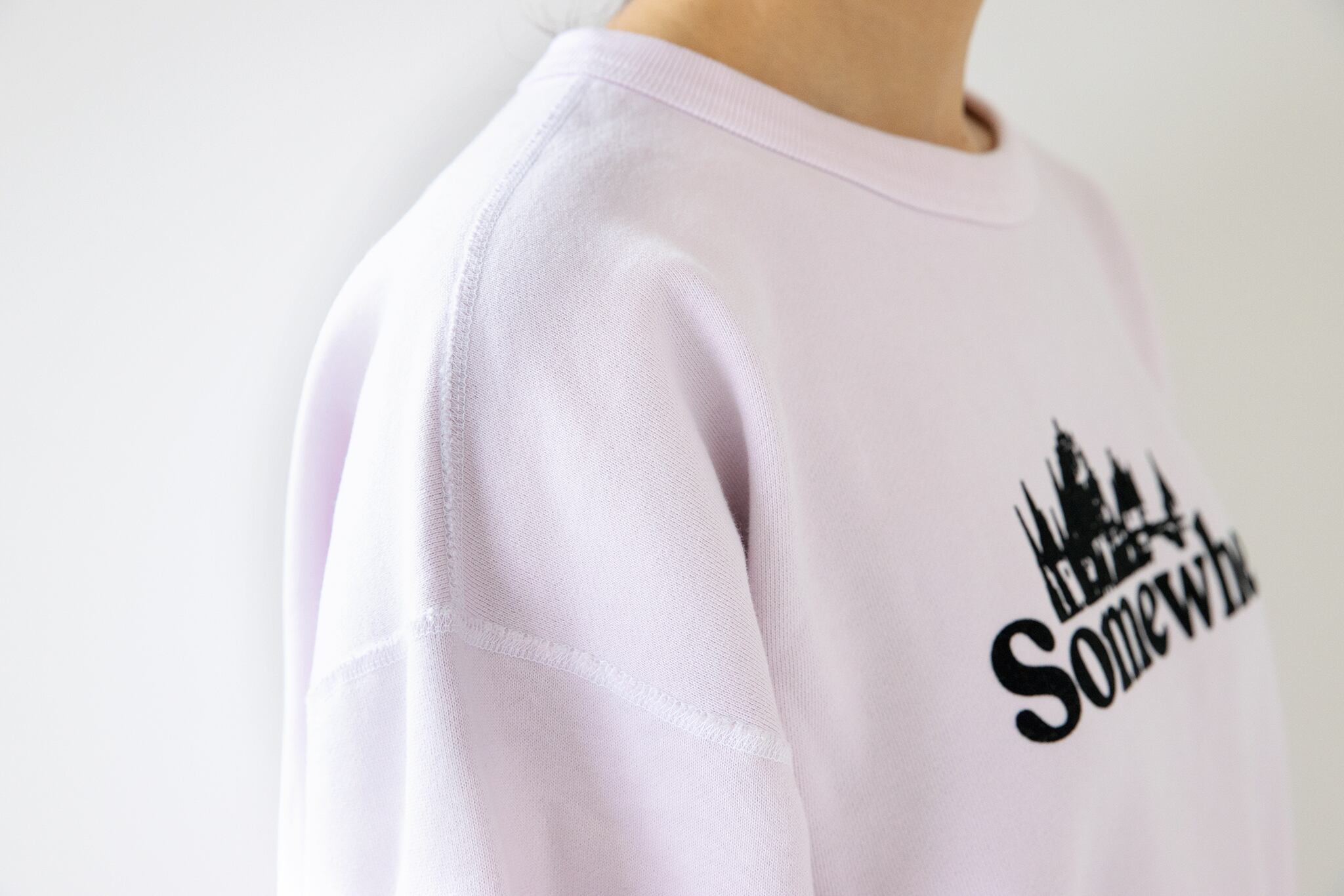 Somewhere Crew Sweat Lavender size3（送料込） Somewhere Crew Sweat Lavender | notlonely