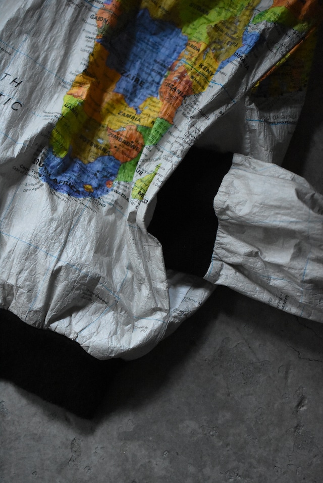 OK/80's "WEARIN THE WORLD" paper jacket/made in usa