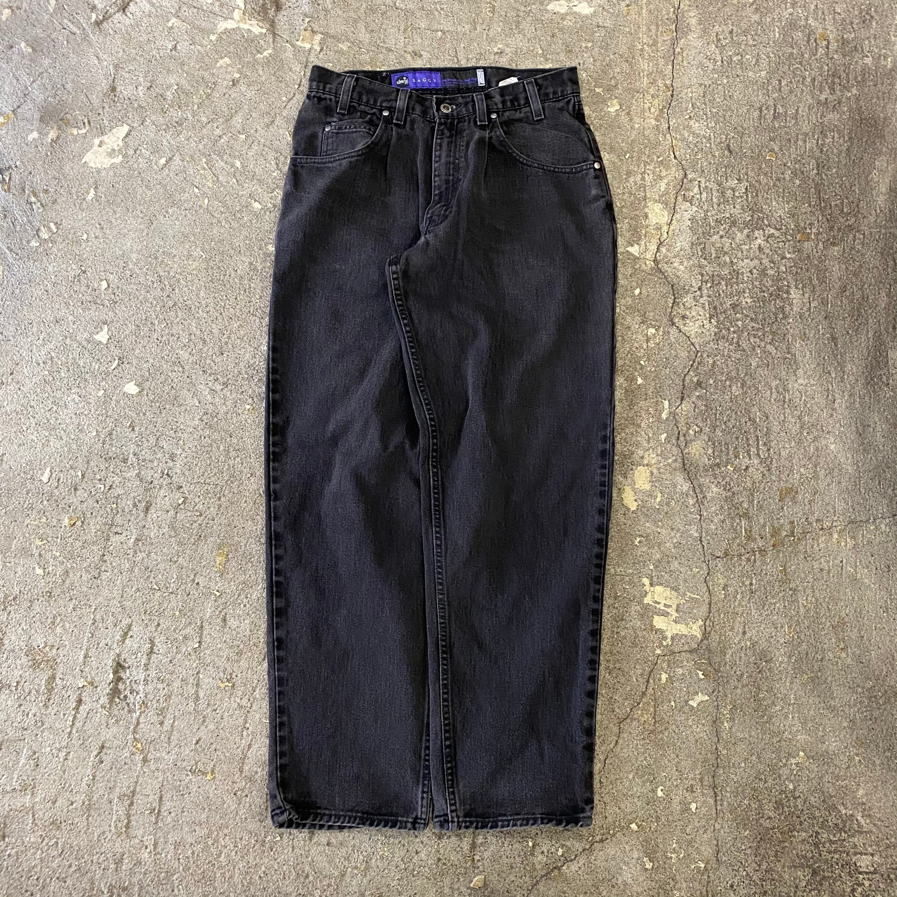 90s Levi's SilverTab black denim pants | What'z up