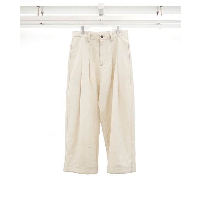 [A.F ARTEFACT] (エーエフアーティファクト) ag-10032-3 Tuck Wide Pants