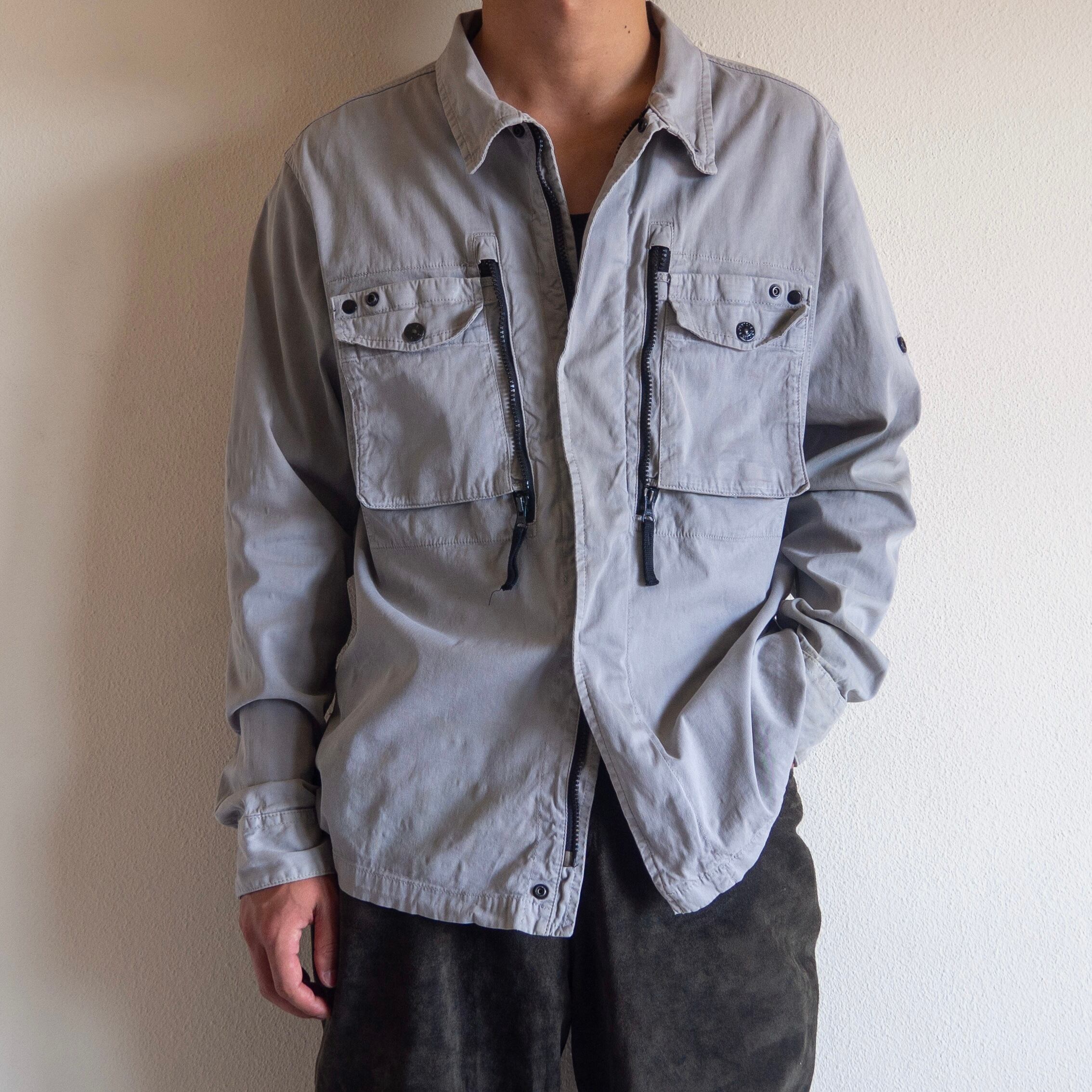 15AW Stone Island Utility Shirts Jacket Made in Italy