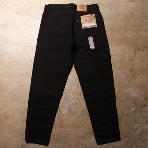 Deadstock 38×32 Levi’s550 USA サルファーブラック デニムパンツ