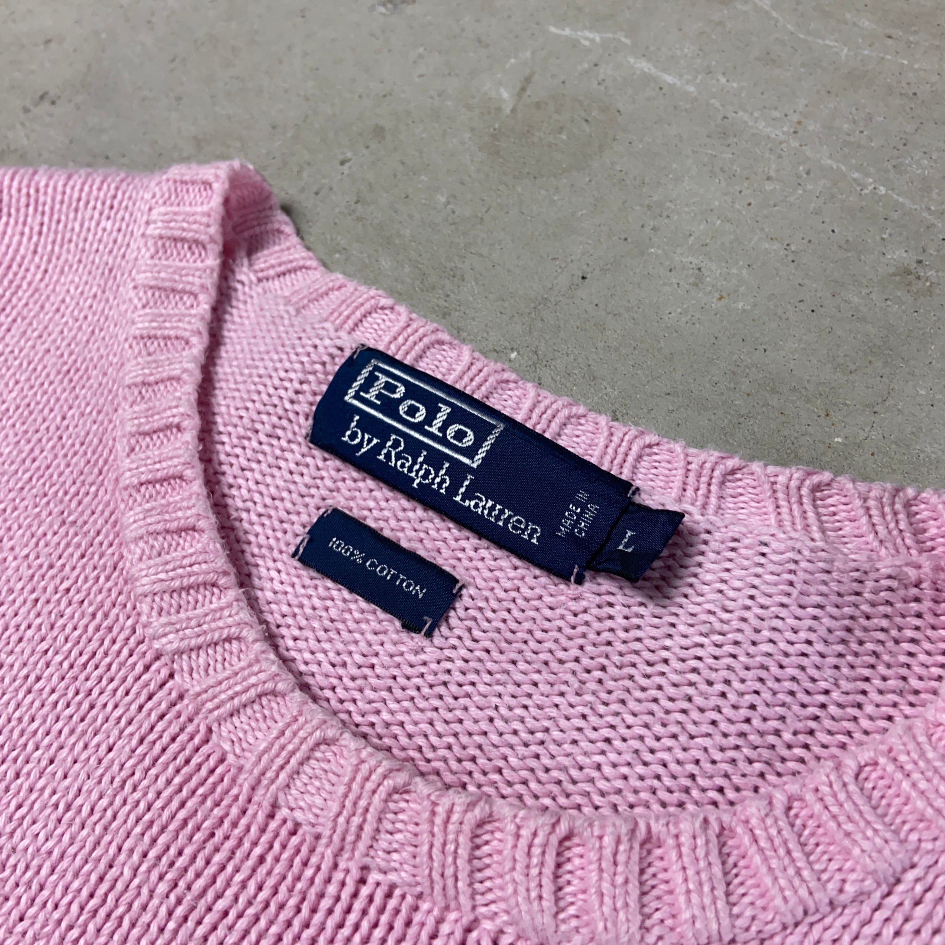 Polo by Ralph Lauren ポロバイラルフローレン コットンニットセーター